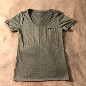 Gray Nike Dri-fit Shirt